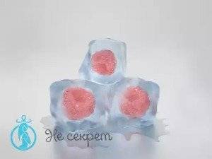 Кубики льда для лица рецепты