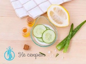 Народные средства для лица